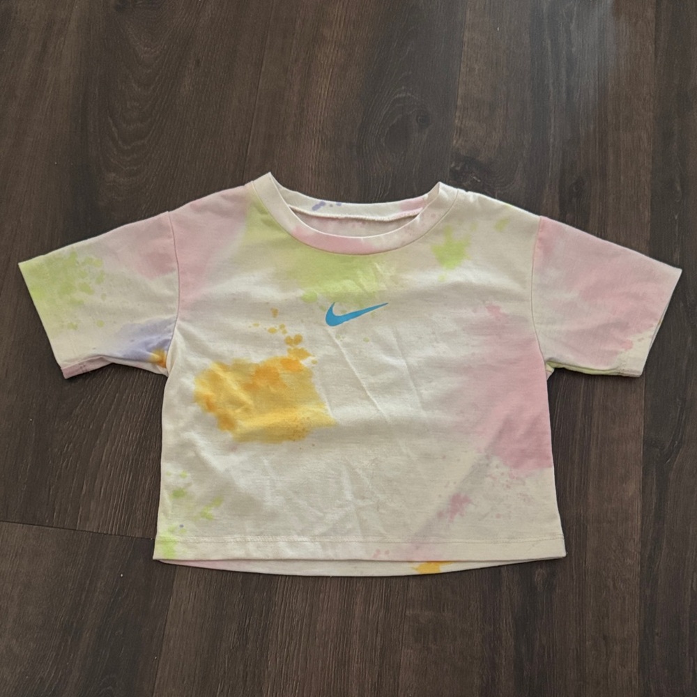 Nike Kids Pastel Tie-Dye T-Shirt